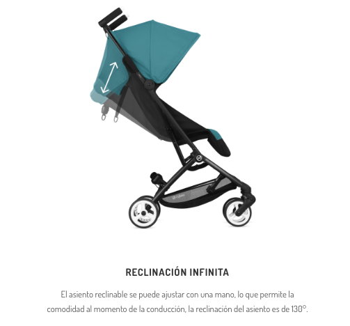 Coche de Paseo LIBELLE + silla ATON B2 + base para auto