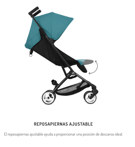 Coche de Paseo LIBELLE + silla ATON B2 + base para auto