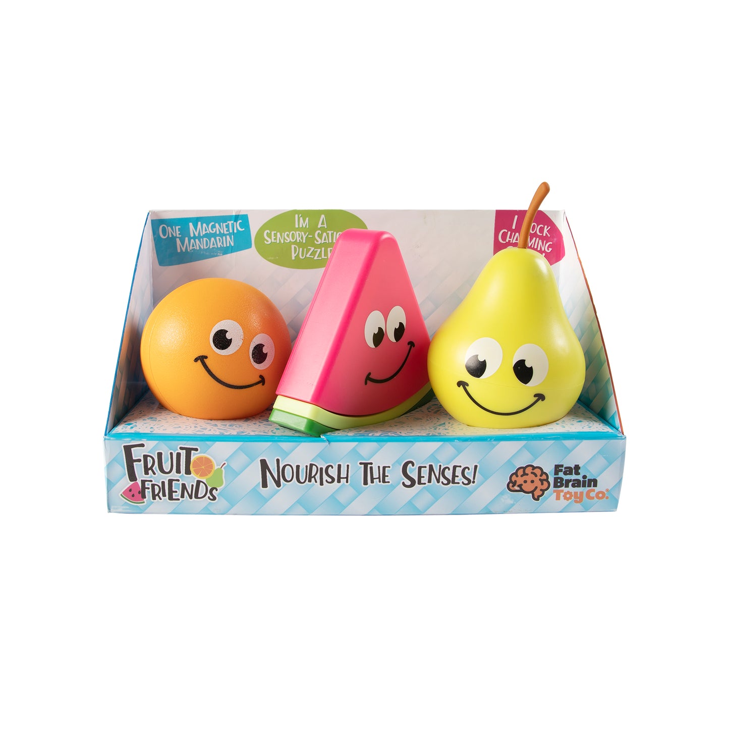 Fruit friends, puzzle sonajero