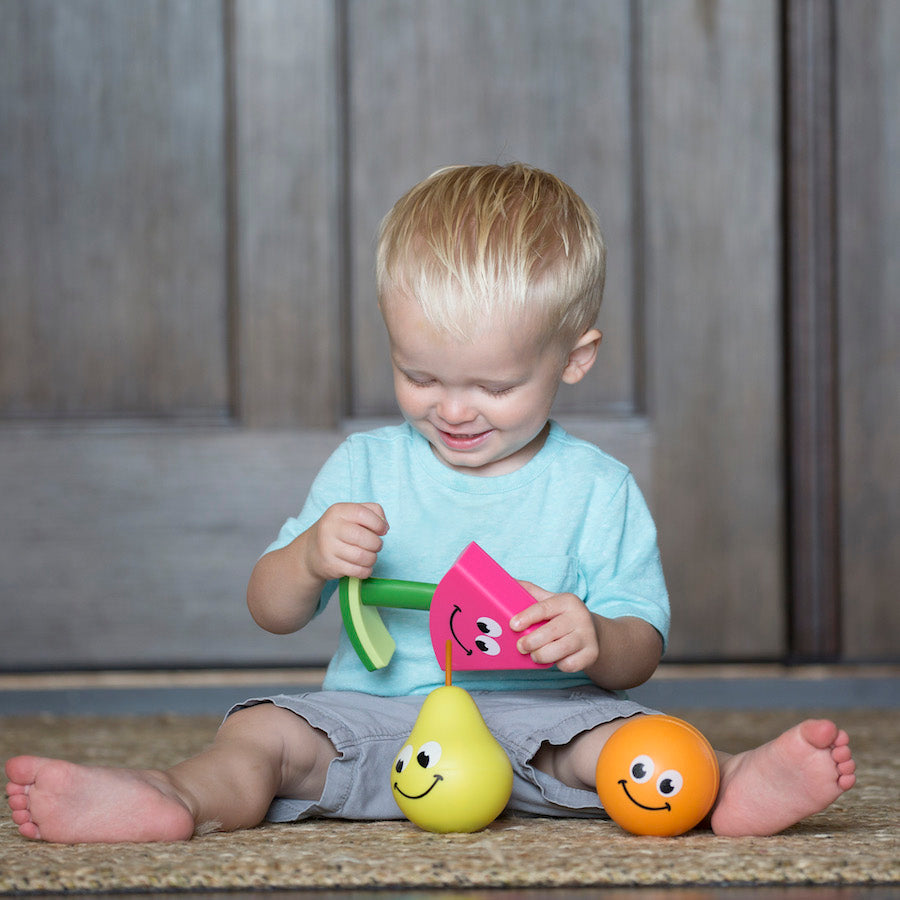 Fruit friends, puzzle sonajero