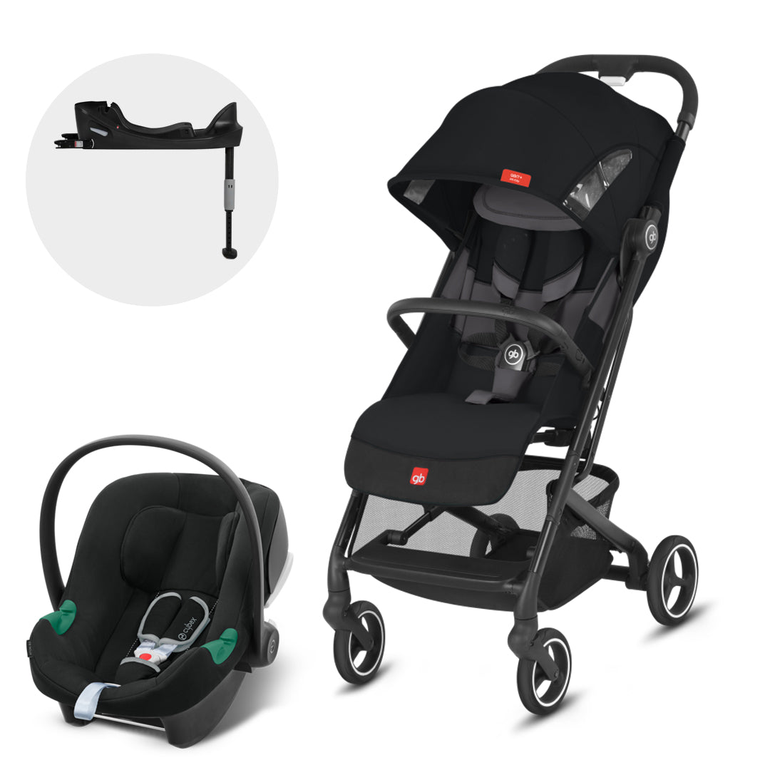 Coche de paseo QBIT PLUS ALL CITY + ATON B2 + BASE