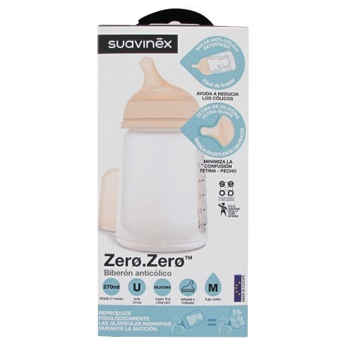 Mamadera ZeroZero Anti-cólico 270ml - APEGA2