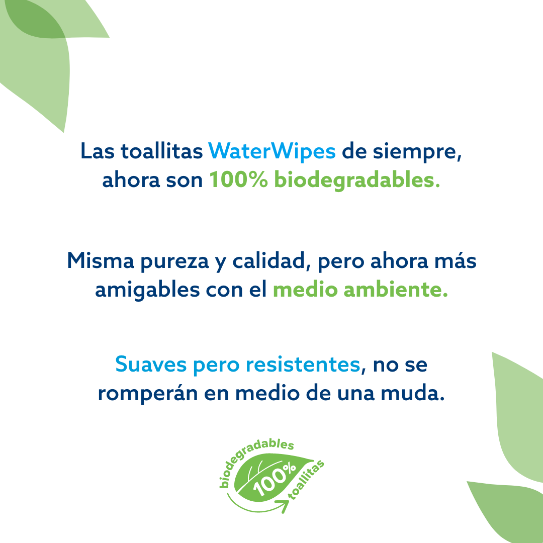 WaterWipes Biodegradables 60u. x 3