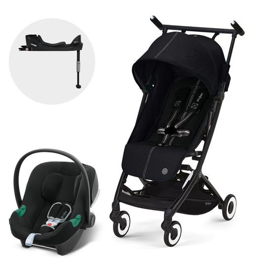 Coche de Paseo LIBELLE + silla ATON S2 + base para auto