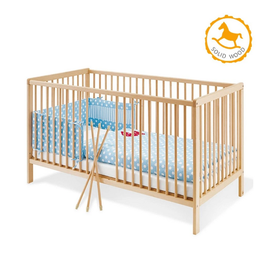 Cama de transición de madera Hanna (incl. colchón)