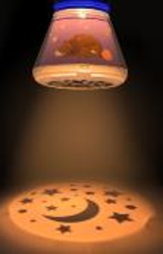 Proyector de cuentos y estrellas