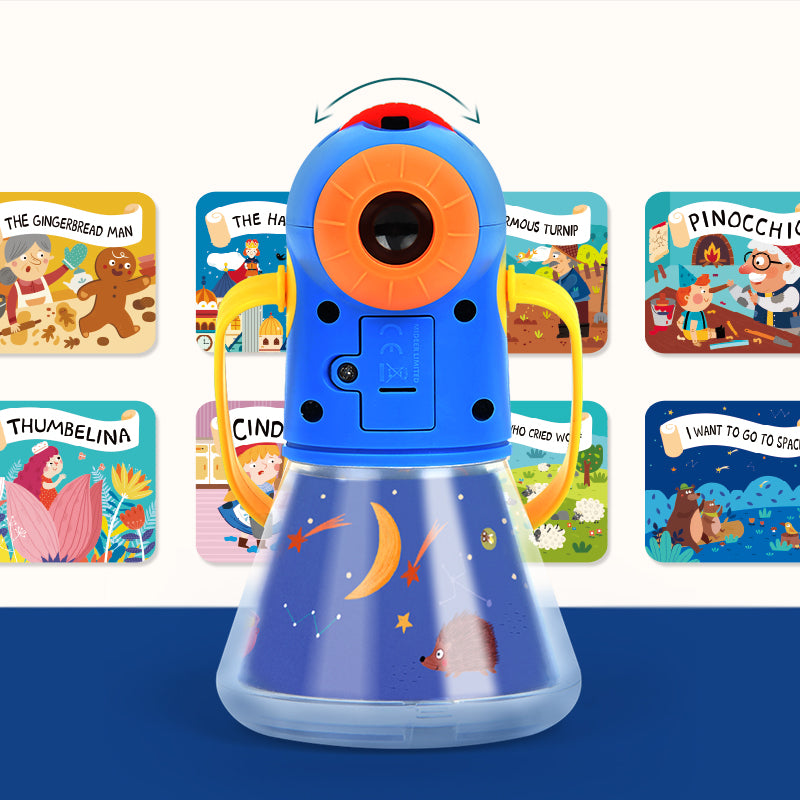 Proyector de cuentos y estrellas